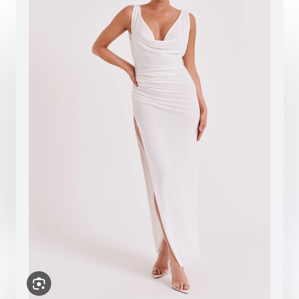 Meshki White Maxi Dress
